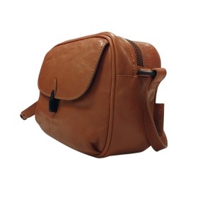  MRS. MINT Umhängetasche caramel